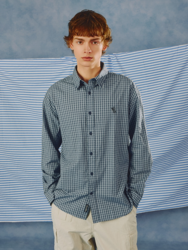 Loose-fit Check Shirts (U)