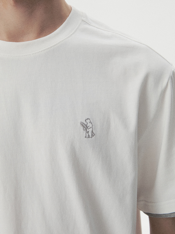Layered Short Sleeve T-shirt