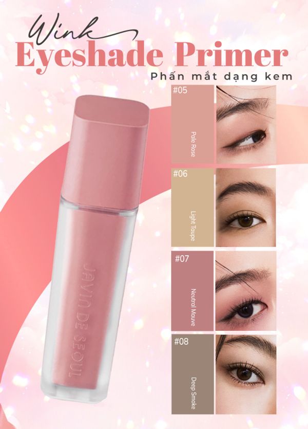Phấn Mắt Dạng Kem Javin De Seoul Wink Eye Shade Primer Màu Trung Tính 5.5g