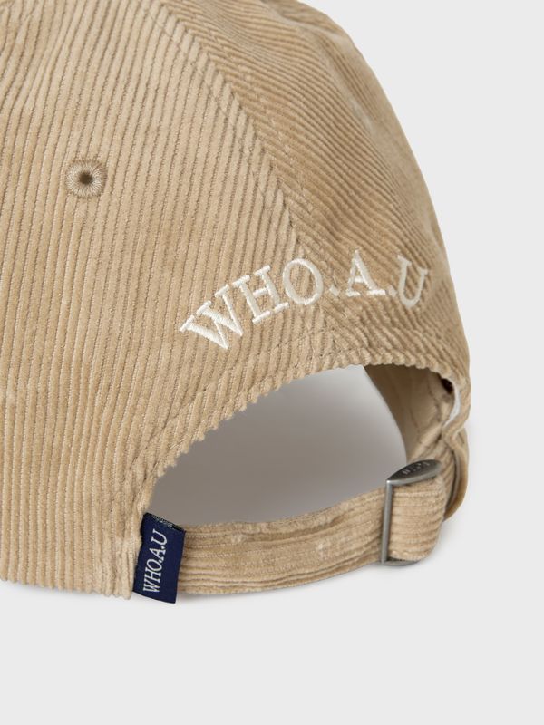 WHOAU Mũ lưỡi trai Steve Corduroy Ball Cap_WHACF4T22A