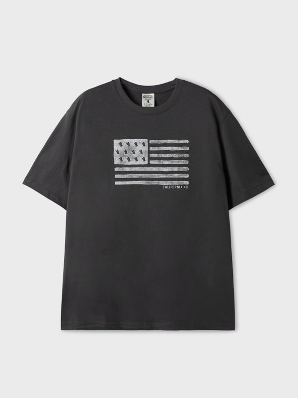 American Flag Printing T-shirt_WHRPF4806U