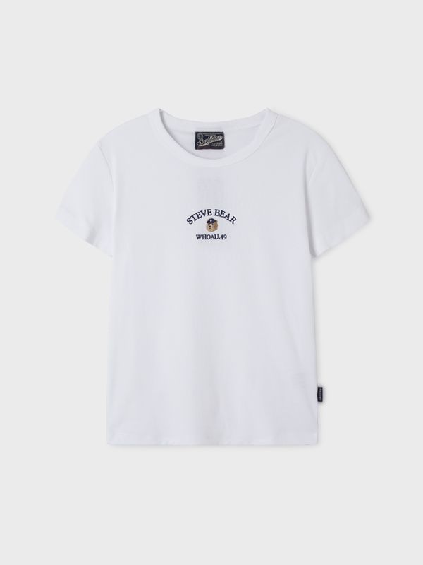 Steve Embroidery ShortSleeve T-shirt[B]_WHRAF3751F