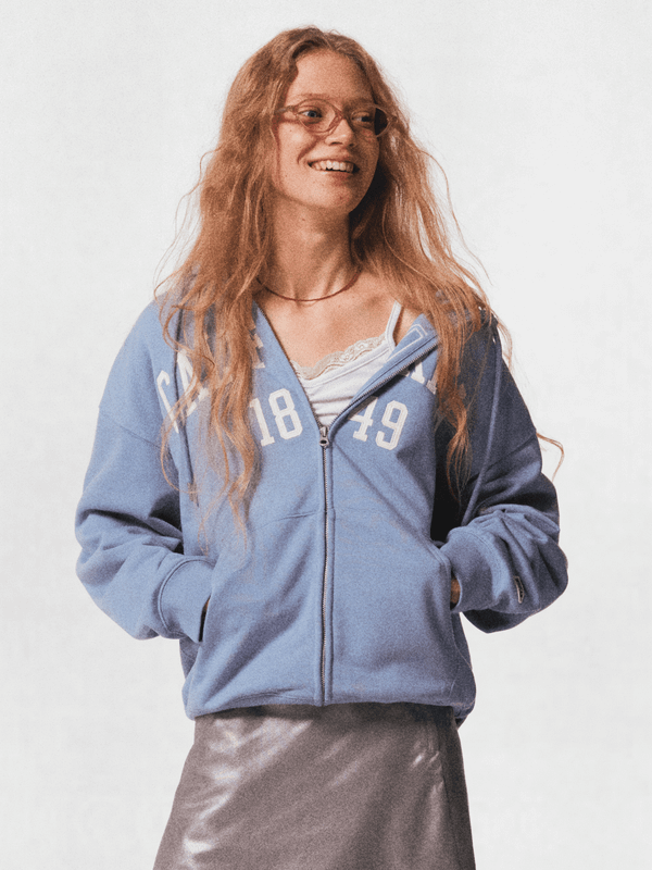 Signature Patch Hood Zip-up(Brushed)