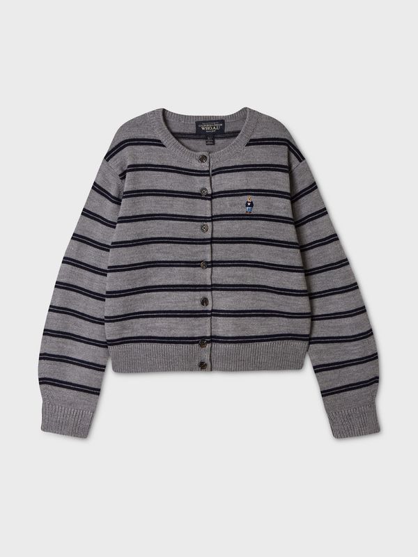 WHOAU Áo len Steve R-neck Cardigan_WHCKGB923F