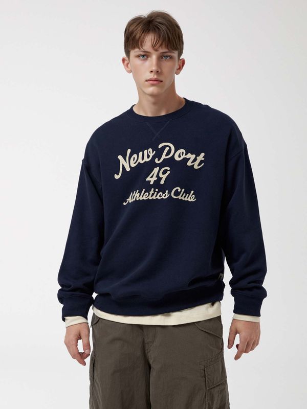 Chain Stitch Sweatshirt(Brushed)_WHMWF4T22U