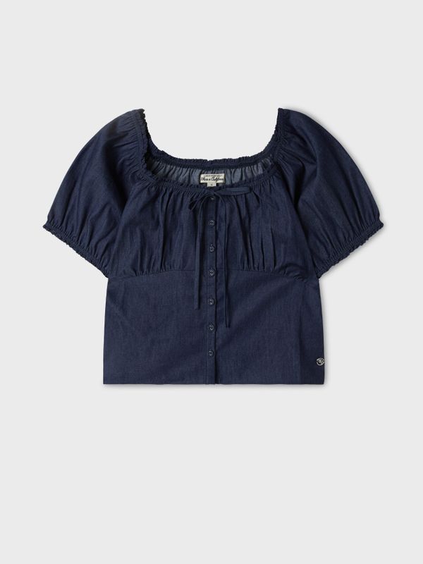 Denim Blouse_WHYAF3799F