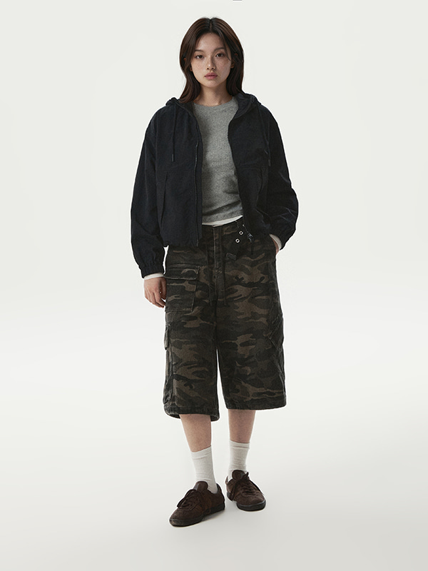Camouflage Bermuda Pants(F)