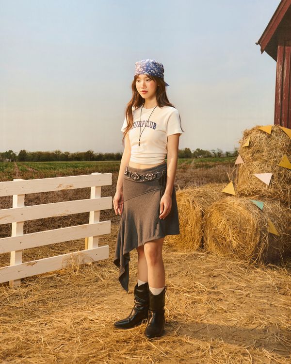 WHOAU Chân váy nữ Meichan Miss Selfridge Petite Skirt_WHWMG2591B