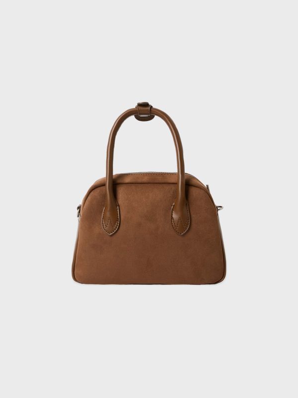 Suede Boston Bag_WHBGF4T32A