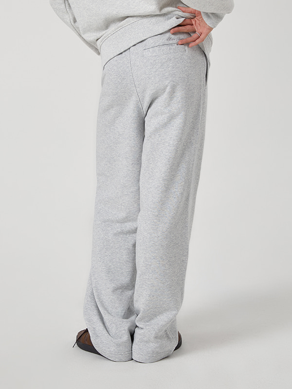 WHOAU Quần nỉ ống rộng Unisex Steve Wide Pants_WHTMG2211U