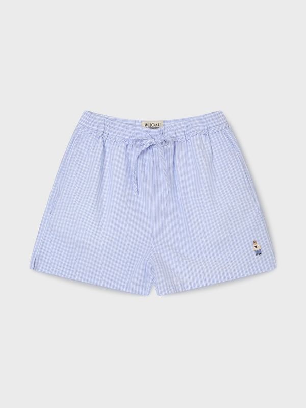 WHOAU Quần ngắn nữ Steve Cotton Shorts(Set-up)_WHTHG2311F
