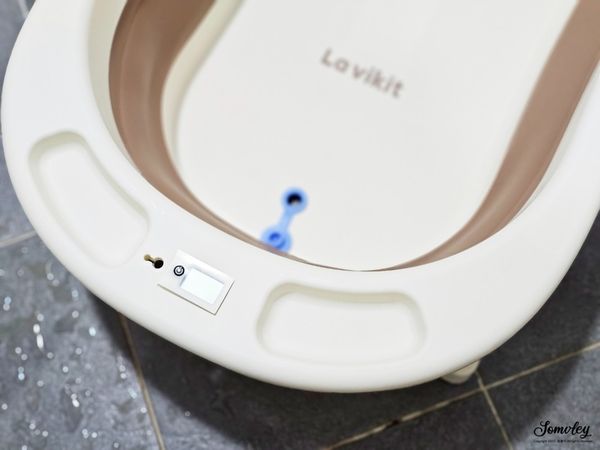 Chậu tắm cảm biến nhiệt, dễ gấp gọn, giúp mẹ tắm bé La vikit dành cho trẻ từ 0-4 tuổi