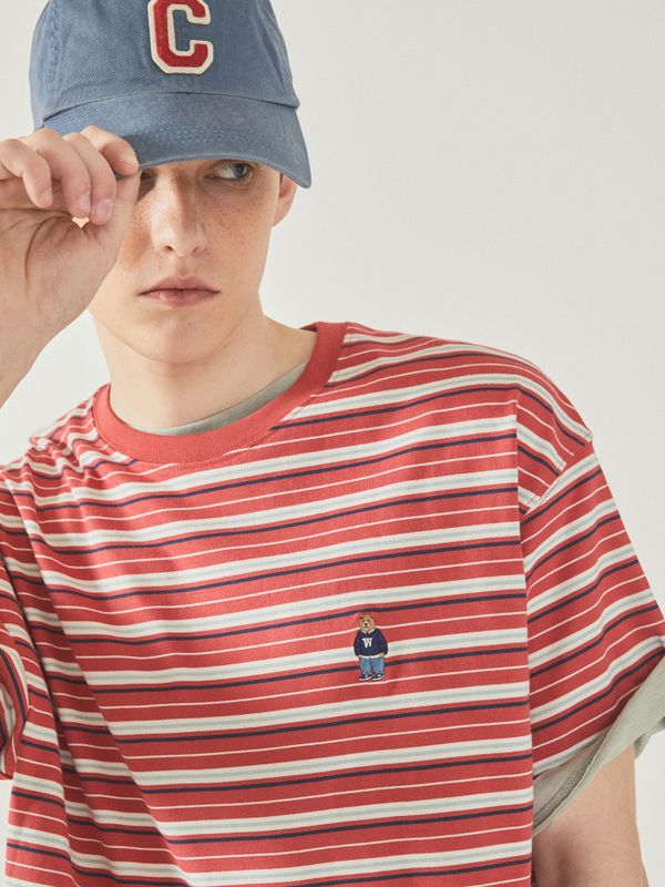 Steve Multi Stripe T-Shirt[B]_WHRSF2551U