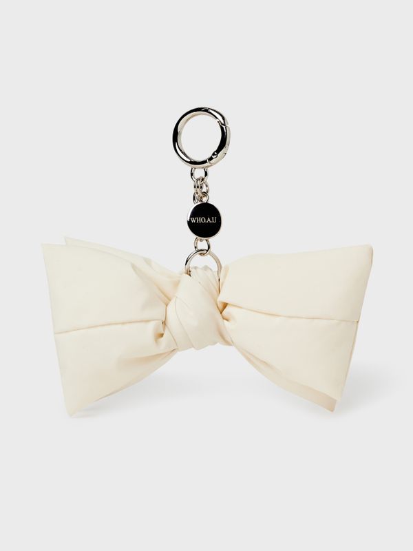 WHOAU Phụ kiện nơ treo túi Ribbon Bag Charm_WHAWF4T31A