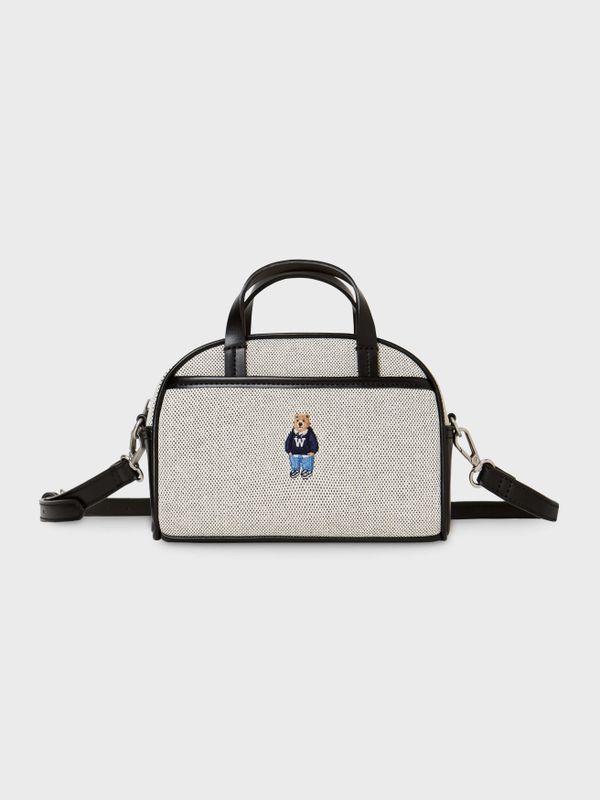 WHOAU Túi xách nữ Steve Canvas Mini Tote Bag_WHBGG2223A