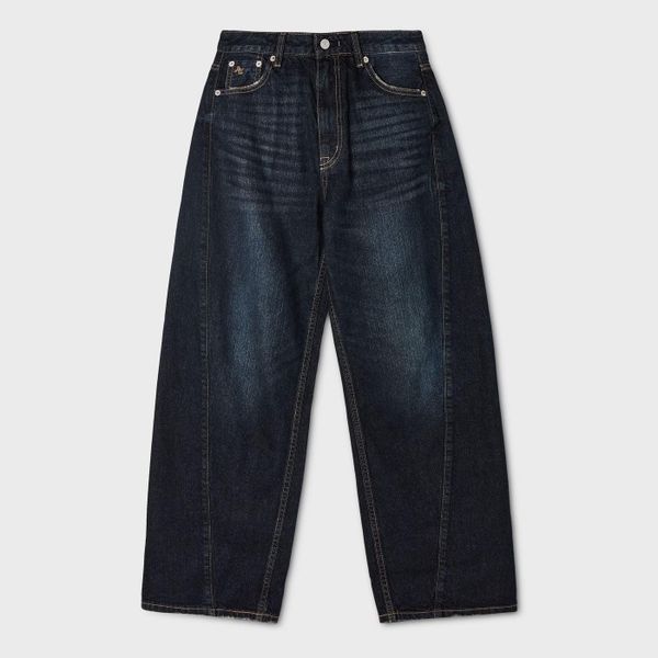 WHOAU Quần nữ Barrel-fit Denim(F)_WHTJGB831F