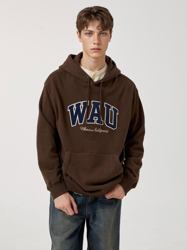 WHOAU Áo khoác Corduroy Big Patch Hoodie(Brushed)_WHMHF4T22U
