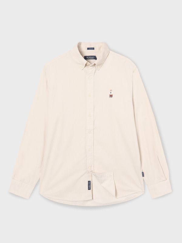 WHOAU Áo sơ mi unisex Steve Corduroy Shirts(U)_WHYAF4924U