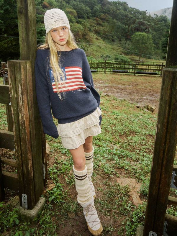 Corduroy Short Tiered Skirt