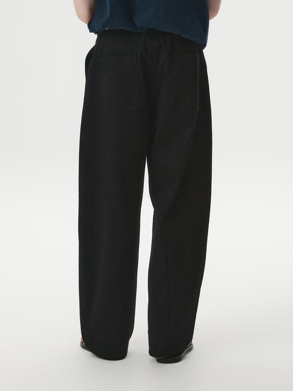 WHOAU Quần ống cong Curved Fit Cotton Pants (M)_WHTAG2581M