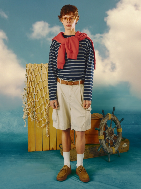 Stripe Long Sleeve T-shirt