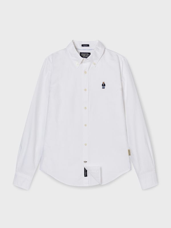 WHOAU Áo Sơ Mi Nữ  Steve Oxfort Shirts(Slim Fit)_WHYWG2333F