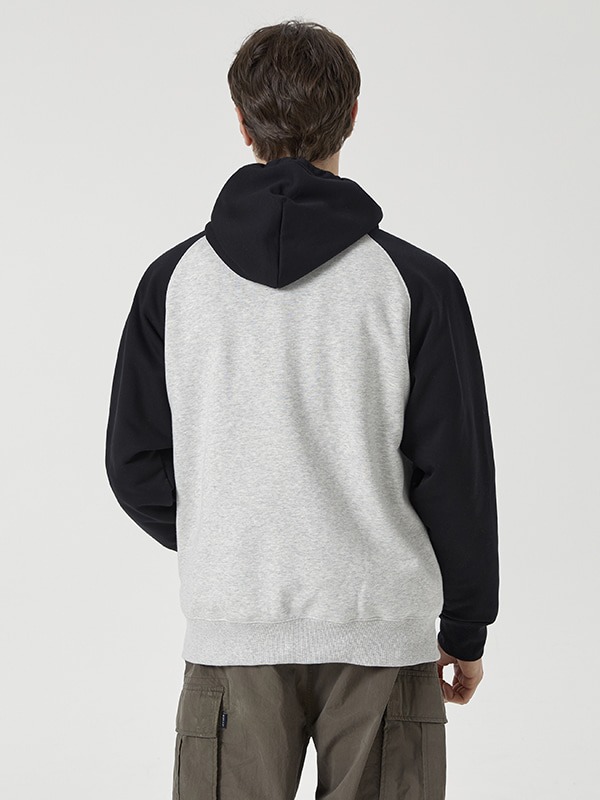 Signature Patch Hood Zipup(Colorblock)