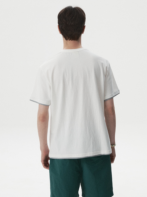 Layered Short Sleeve T-shirt