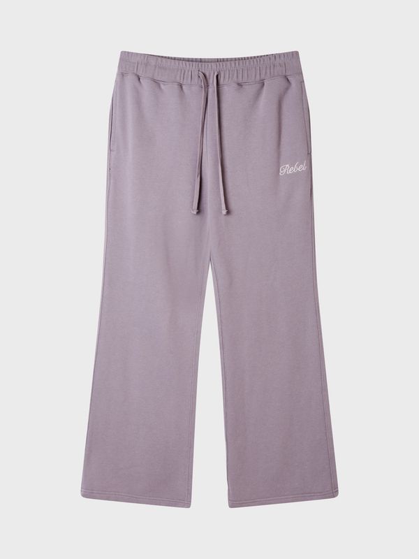 WHOAU Quần dài nữ Embroidary Boots Cut Pants(F)_WHTMGB823F
