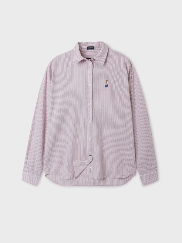 Steve Loose Fit Striped Shirts_WHYSF3731F