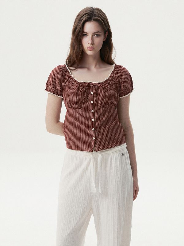 Check Patterend Blouse
