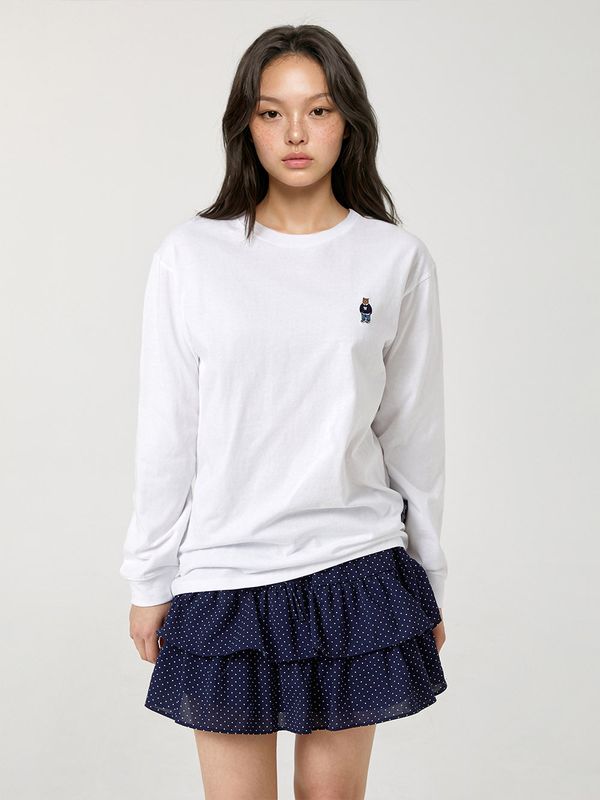 WHOAU Áo thun tay dài UNISEX Steve Long Sleeve T-shirt_WHLAG2321U