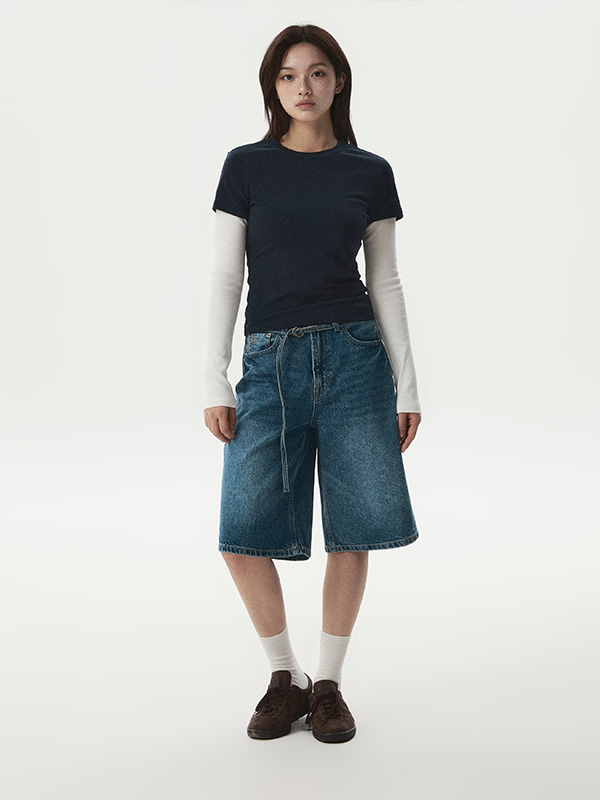 Bermuda Denim Pants (F)