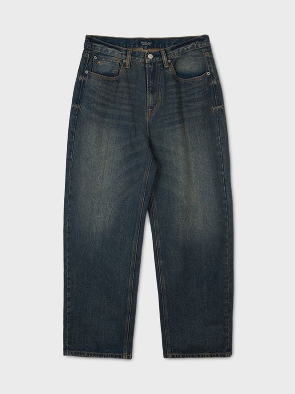 Wide Denim Pants (M)