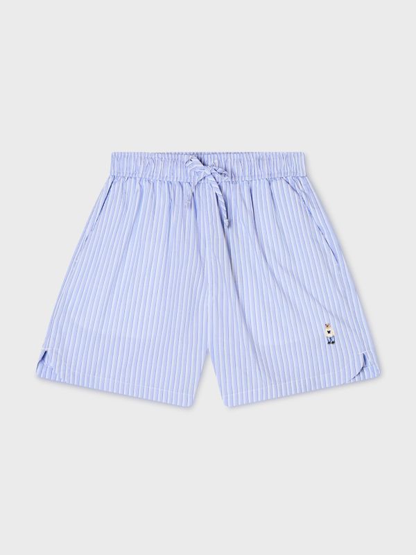 WHOAU Quần nữ Steve Stripe Shorts(Set-up)_WHTHG2511F