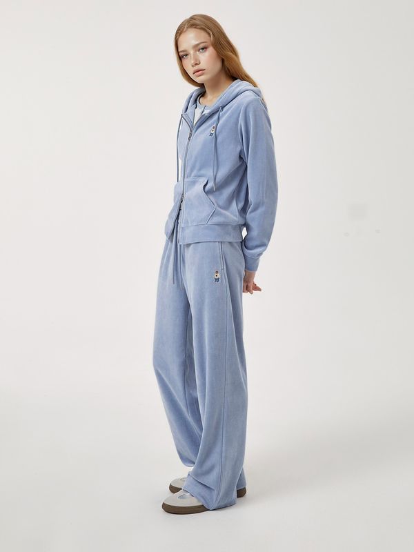 Steve Velour Wide Pants[B]_WHTMF4V51F