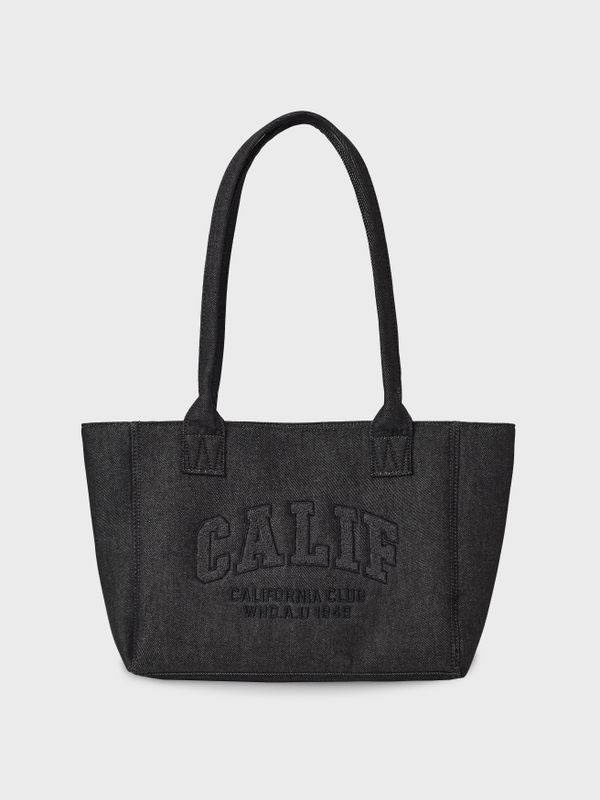 WHOAU Túi xách nữ thời trang Boucle Lettering Shoulder Bag_WHBGF4T21A