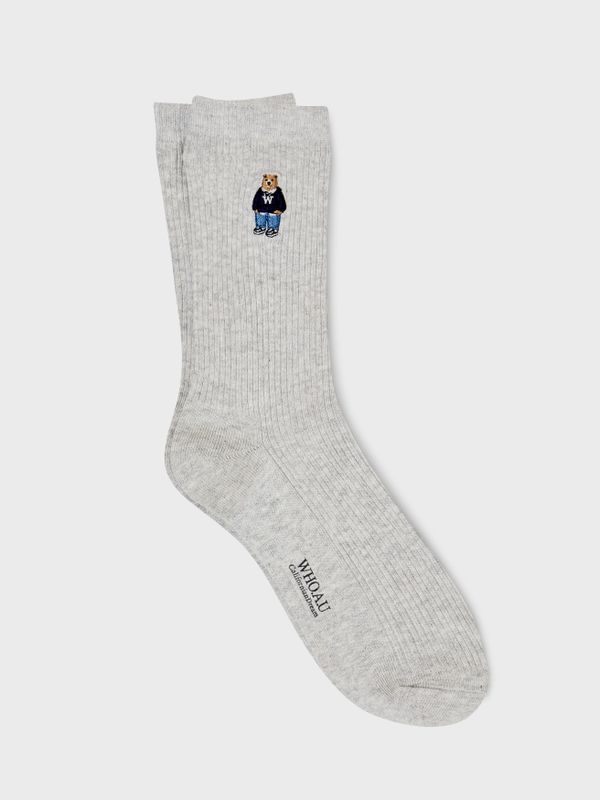 WHOAU Vớ thêu Steve Embroidery Socks_WHAYG1111A