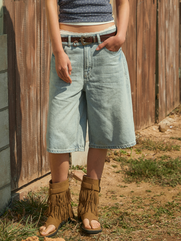 Bermuda Denim Pants (F)