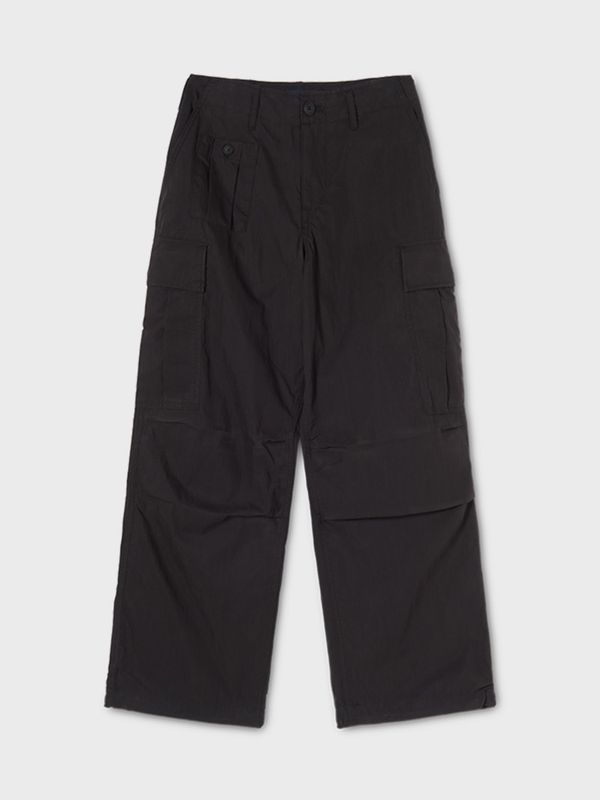Cotton Nylon Cargo Pants(U)