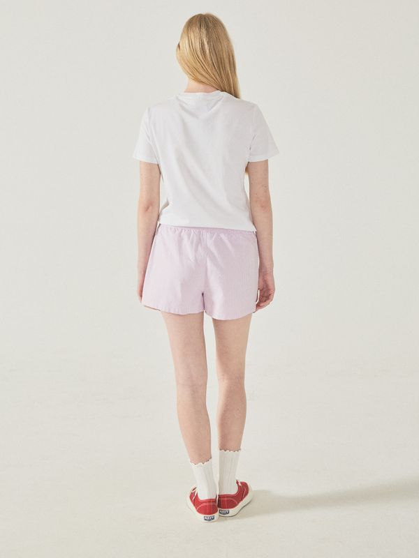Stripe Banding Shorts(F)_WHTHF2591F