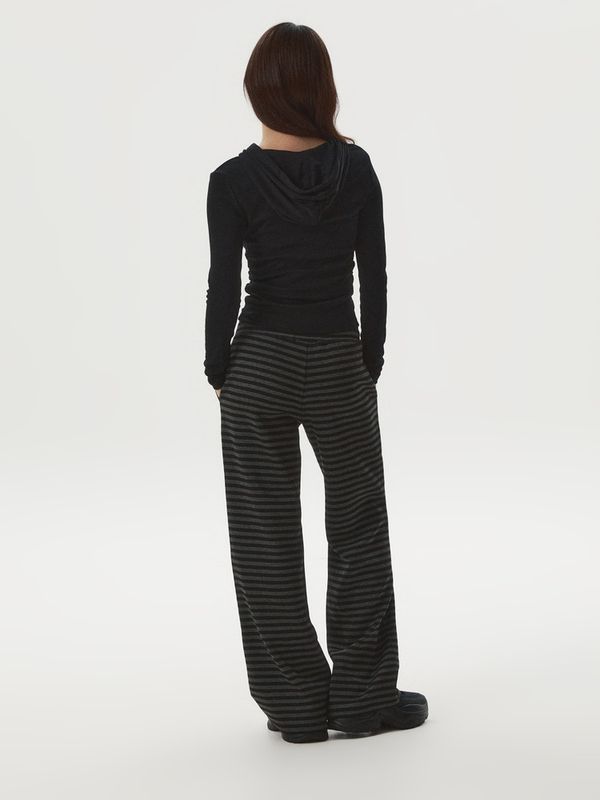 WHOAU Quần nữ Stripe Wide Pants(F)_WHTMGB824F