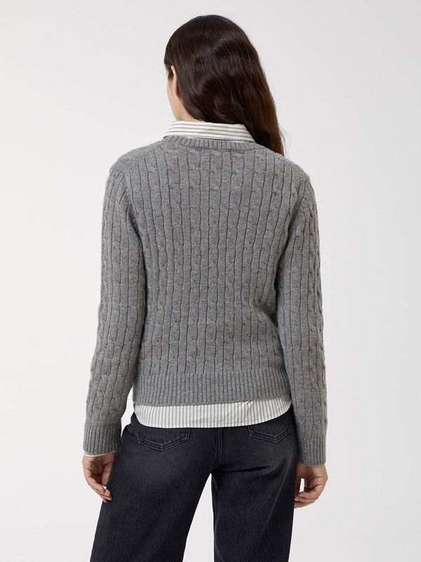 Steve Cable R-neck Pull over_WHKAF4901F