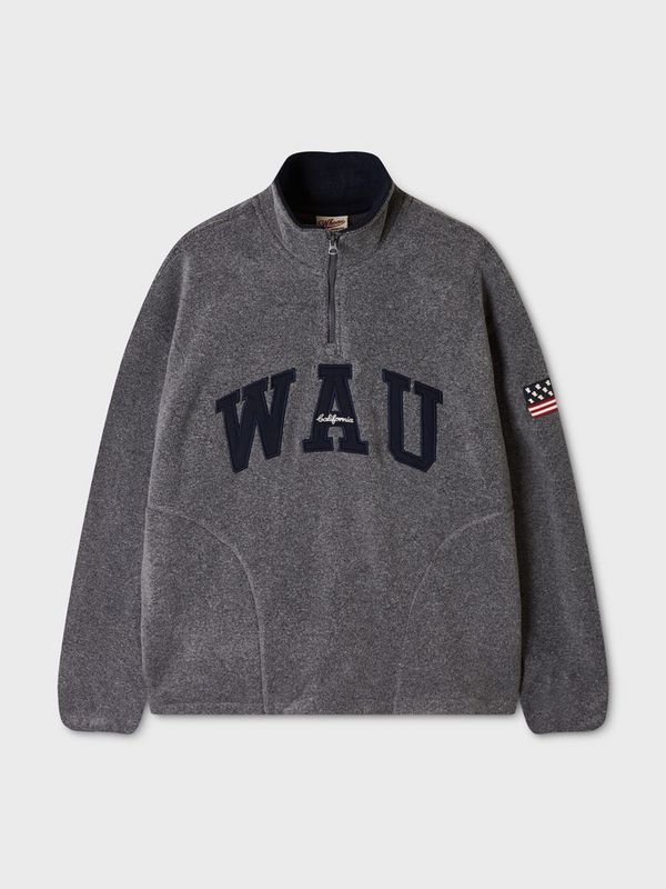WHOAU Áo khoác nỉ Patch Fleece Half Zip-up_WHMAGBV21U