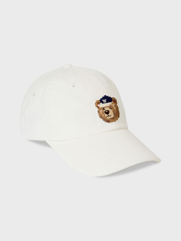 WHOAU Mũ lưỡi trai Steve Corduroy Ball Cap_WHACF4T22A