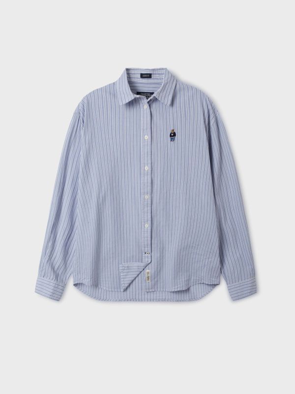 Steve Loose Fit Striped Shirts_WHYSF3731F