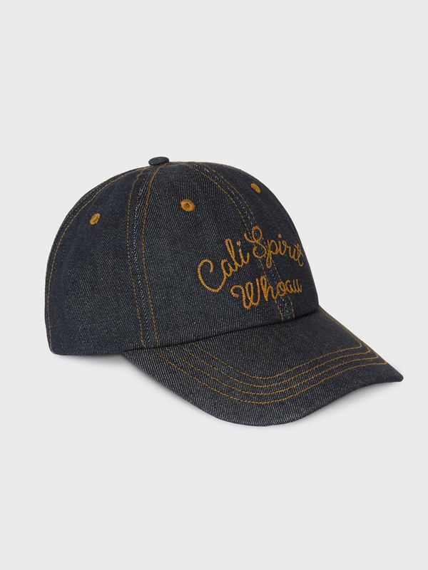 WHOAU Mũ Denim Chain Stitch Ball Cap_WHACG2323A