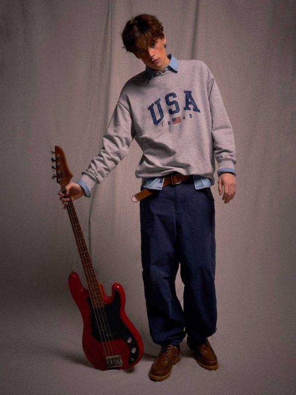 Cotton Nylon Cargo Pants(U)