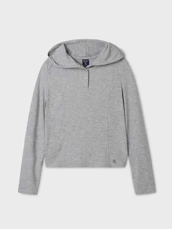 Hooded Line T-shirt_WHLAF3731F