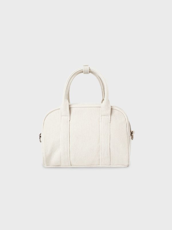 WHOAU Túi xách Corduroy Boston Tote Bag_WHBGF4T24A